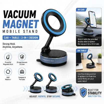 Car cum Table Stand - Magnetic, Adjustable Angles