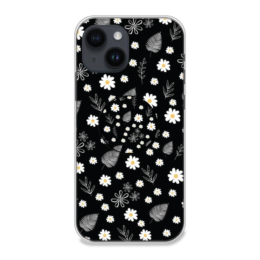 Daisies - Silicone Grip Case For Apple iPhone Models iPhone 14