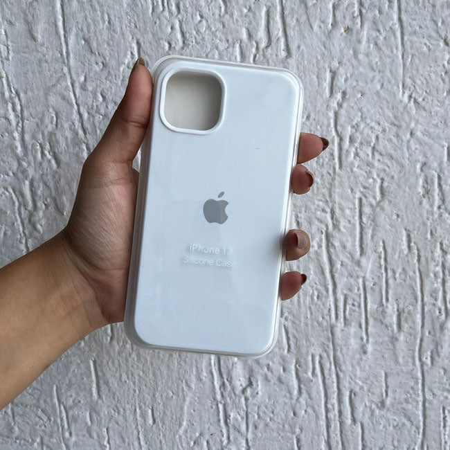 White OG Silicon Case - iPhone 11