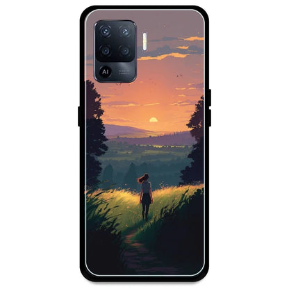 Girl & The Mountains - Armor Case For Oppo Models Oppo A94