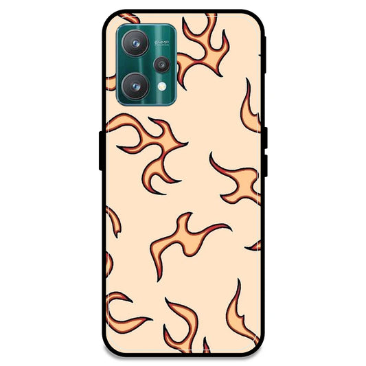 Yellow Flames - Armor Case For Realme Models Realme 9 Pro