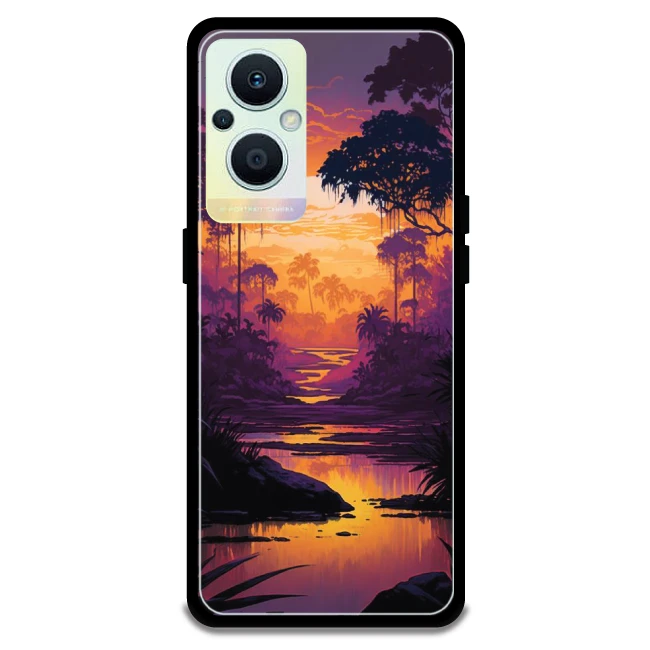 Mountains & The River - Armor Case For Oppo Models Oppo F21 Pro 5G