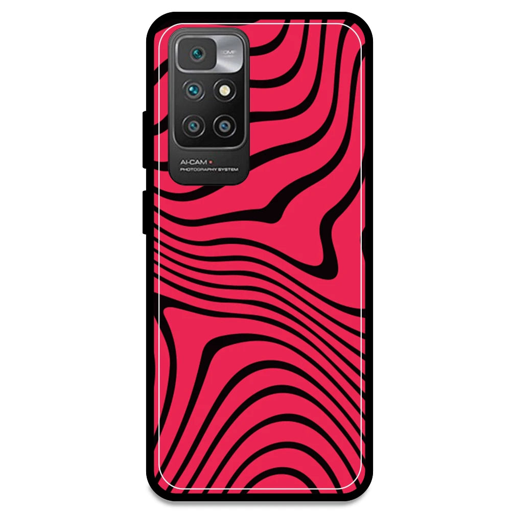 Pink Waves - Armor Case For Redmi Models Redmi Note 10 Prime
