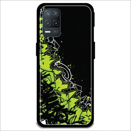 Green Graffiti - Armor Case For Realme Models Realme 8 5G