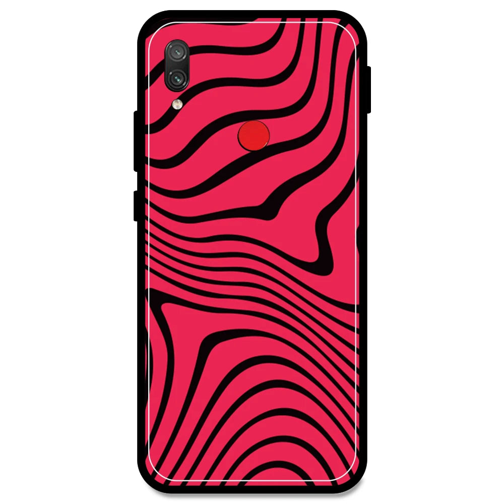 Pink Waves - Armor Case For Redmi Models Redmi Note 7S
