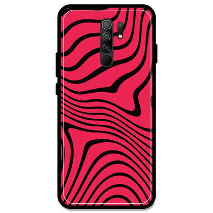 Pink Waves - Armor Case For Redmi Models Redmi Note 9 Prime