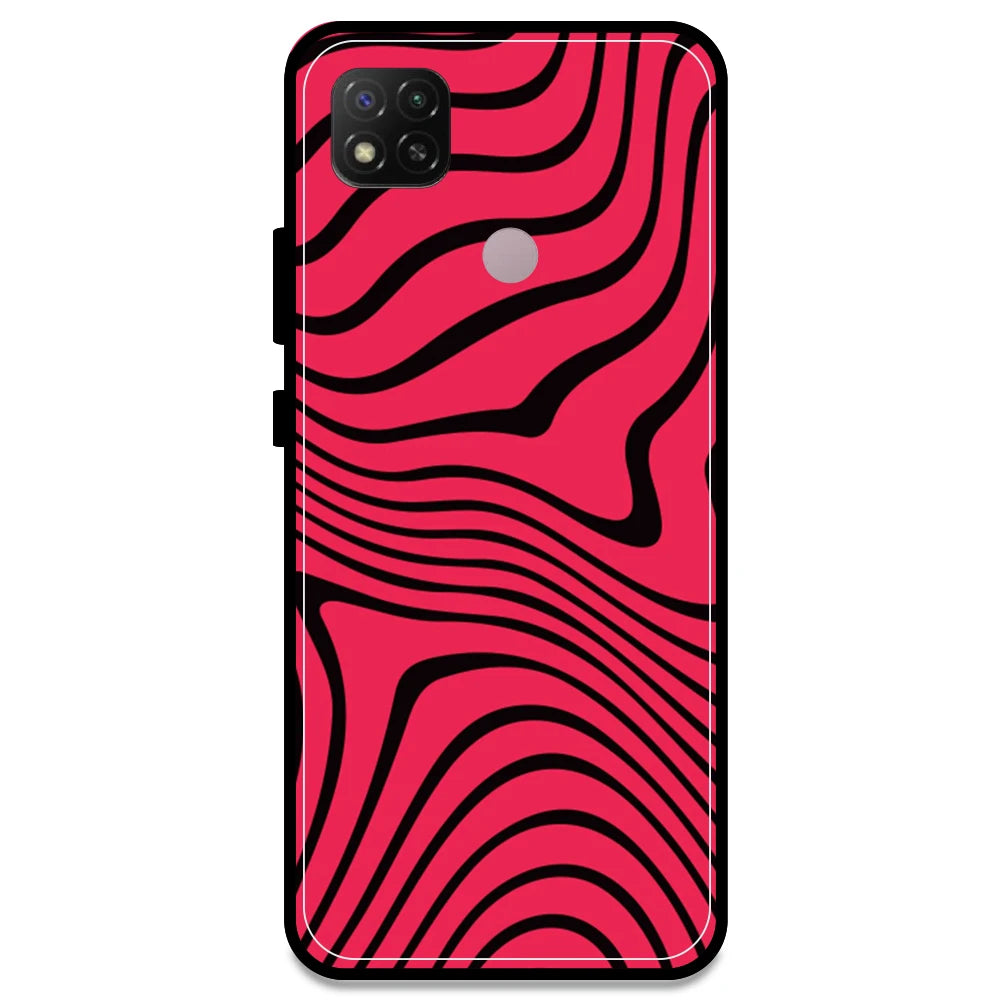 Pink Waves - Armor Case For Redmi Models Redmi Note 9C