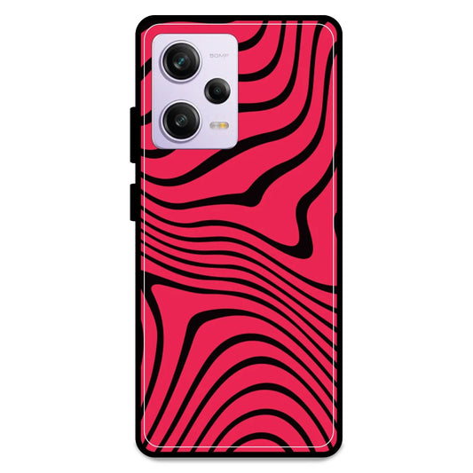 Pink Waves - Armor Case For Redmi Models Redmi Note 12 Pro