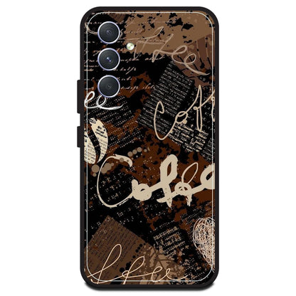 Coffee - Armor Case For Samsung Models Samsung A54 5G