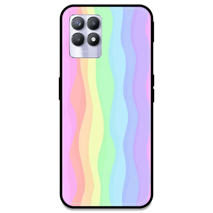 Pastel Rainbows - Armor Case For Realme Models Realme 8i