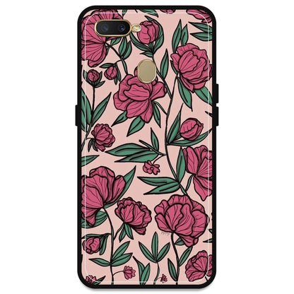 Pink Roses - Armor Case For Oppo Models Oppo A7