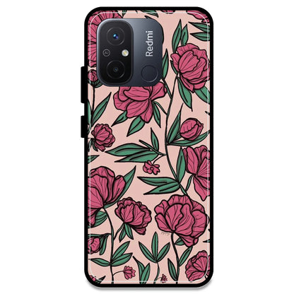 Pink Roses - Armor Case For Redmi Models Redmi 12C