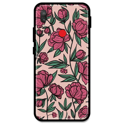 Pink Roses - Armor Case For Redmi Models Redmi Note 7S
