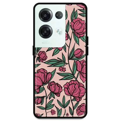 Pink Roses - Armor Case For Oppo Models Oppo Reno 8 Pro 5G