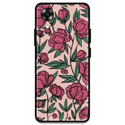 Pink Roses - Armor Case For Oppo Models Oppo A17K