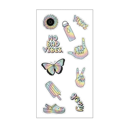 Holographic Themed Stickers