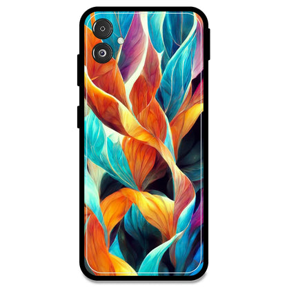 Leaves Abstract Art - Armor Case For Samsung Models