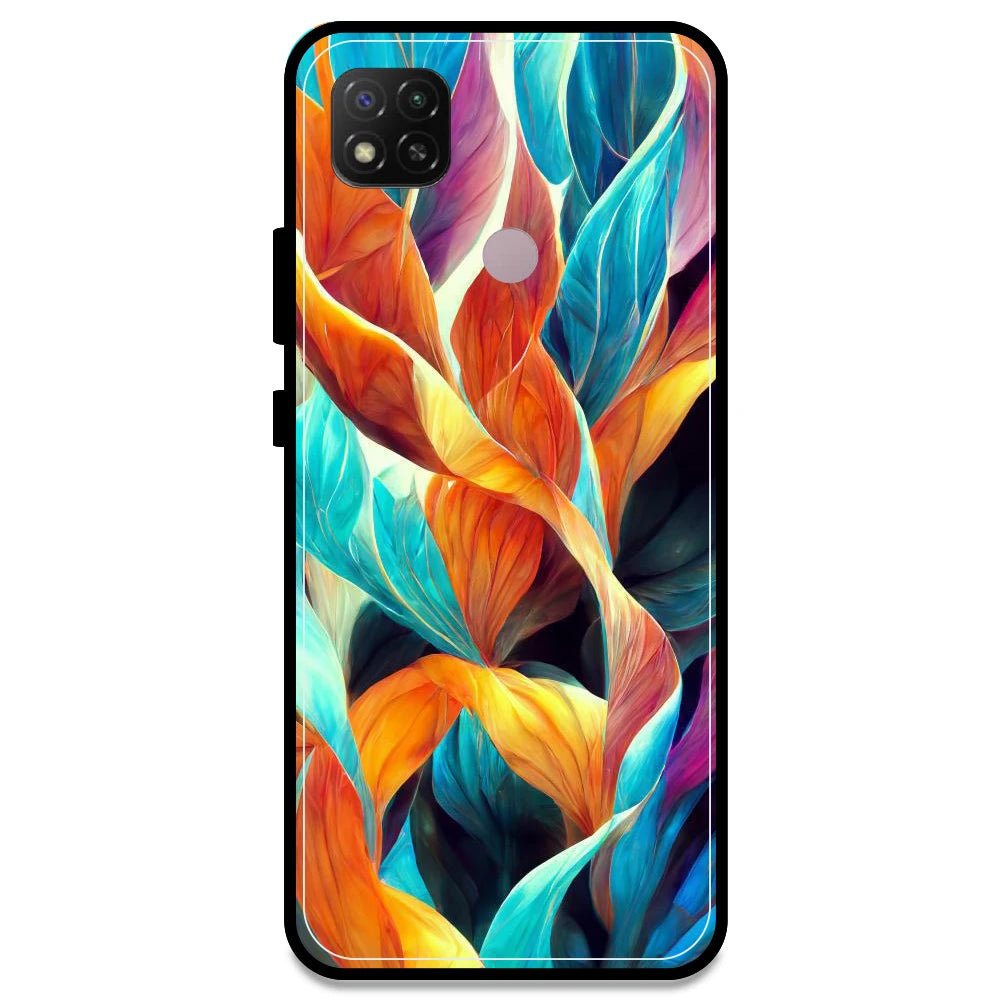 Leaves Abstract Art - Armor Case For Redmi Models Redmi Note 9C