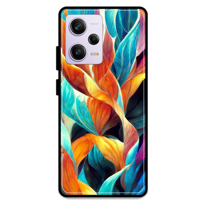 Leaves Abstract Art - Armor Case For Redmi Models Redmi Note 12 Pro