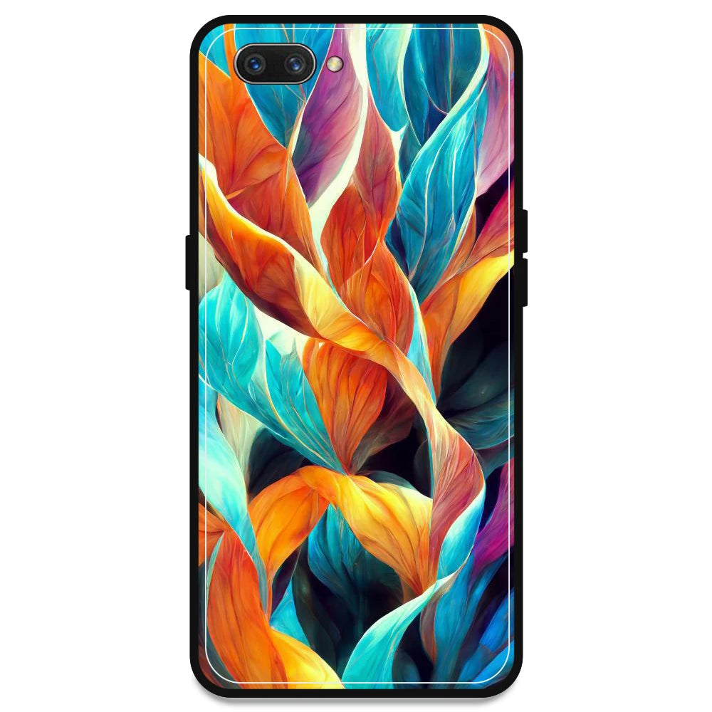 Leaves Abstract Art - Armor Case For Oppo Models Oppo A3s