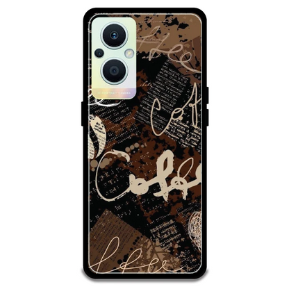 Coffee - Armor Case For Oppo Models Oppo F21 Pro 5G