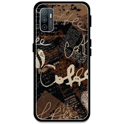 Coffee - Armor Case For Oppo Models Oppo A33