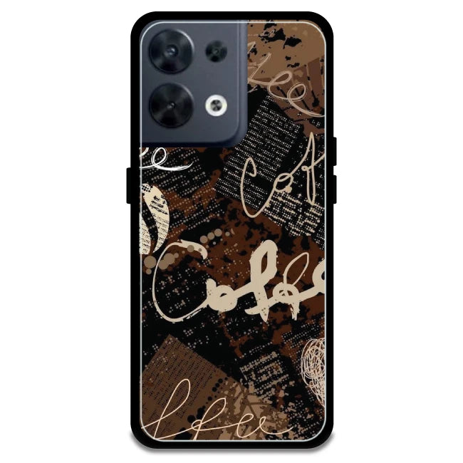 Coffee - Armor Case For Oppo Models Oppo Reno 8 5G