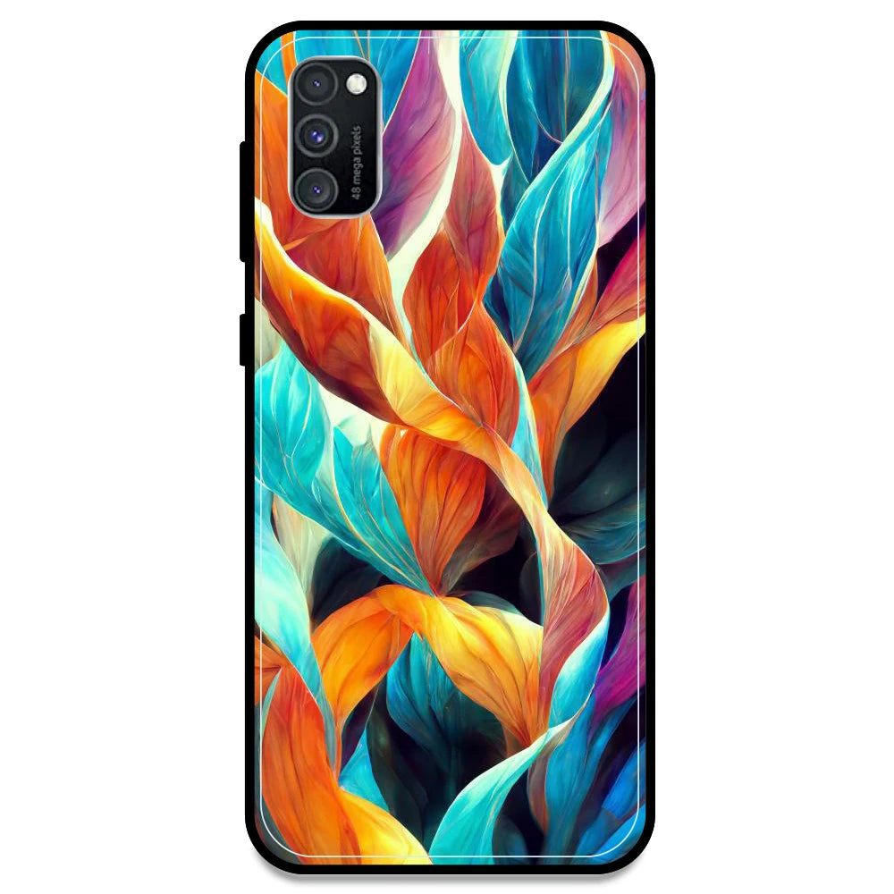 Leaves Abstract Art - Armor Case For Samsung Models Samsung Galaxy M31