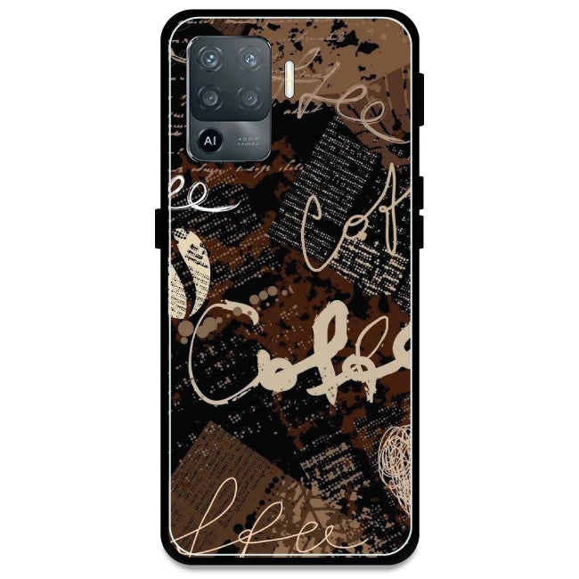 Coffee - Armor Case For Oppo Models Oppo F19 Pro