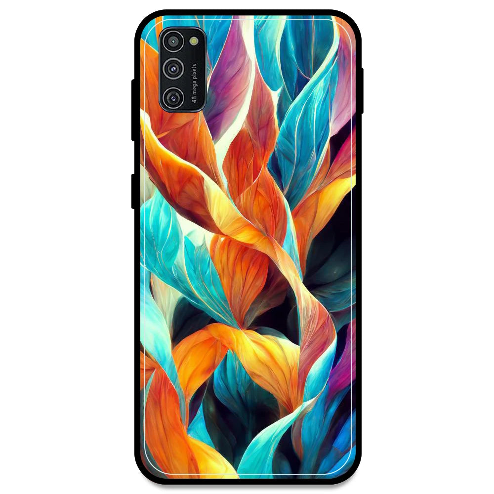 Leaves Abstract Art - Armor Case For Samsung Models Samsung Galaxy M52