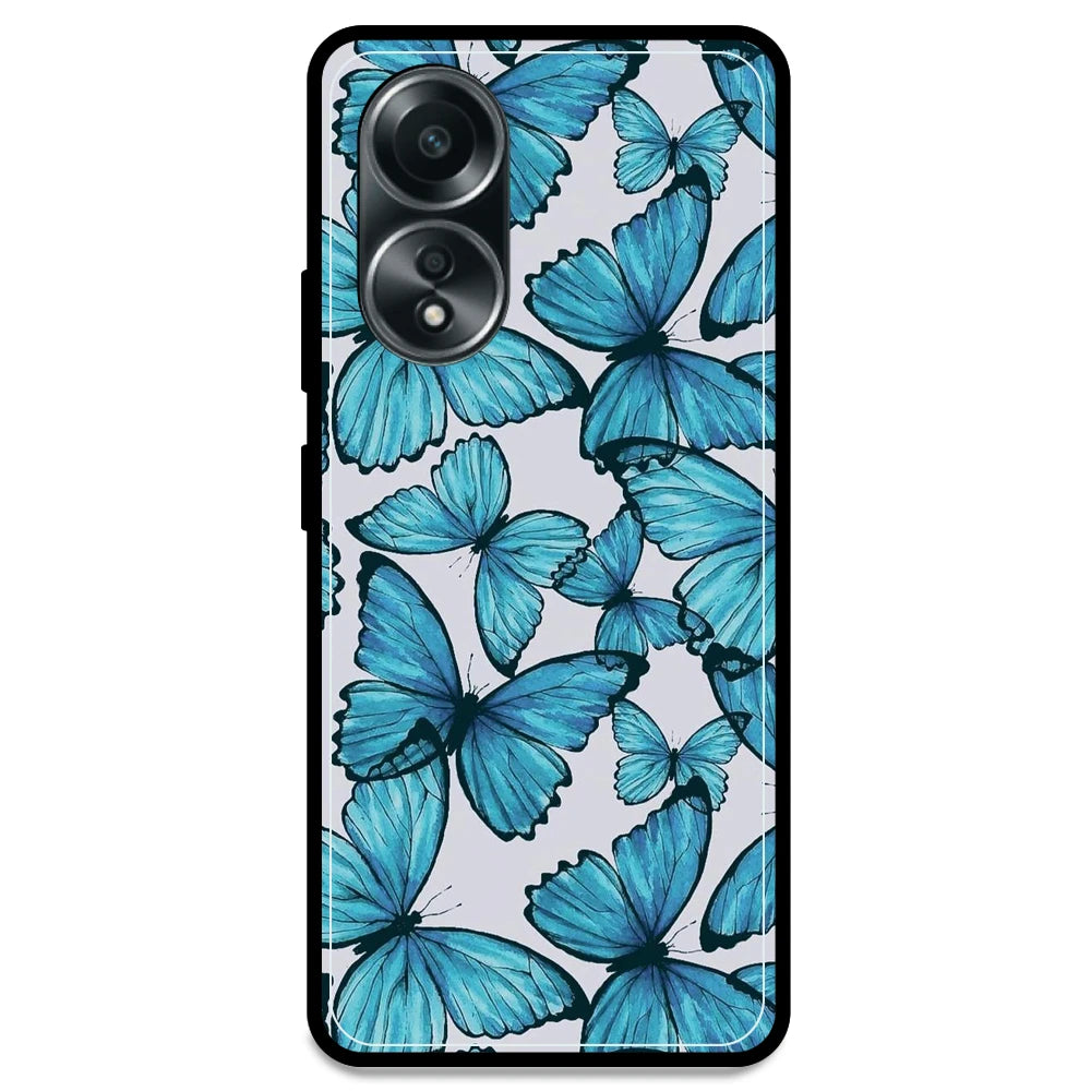 Butterflies - Armor Case For Oppo Models Oppo A58