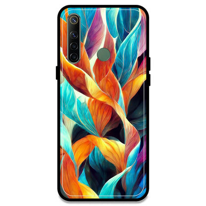 Leaves Abstract Art - Armor Case For Realme Models Realme Narzo 10