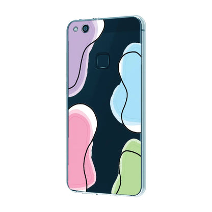 Rainbow Cow Print - Clear Printed Silicone Case For Apple iPhone Models- infographic