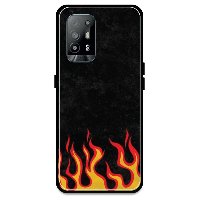 Low Flames - Armor Case For Oppo Models Oppo A94 5G