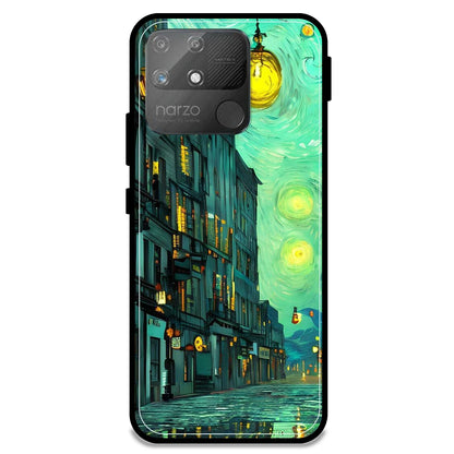 European Art - Armor Case For Realme Models Realme Narzo 50A