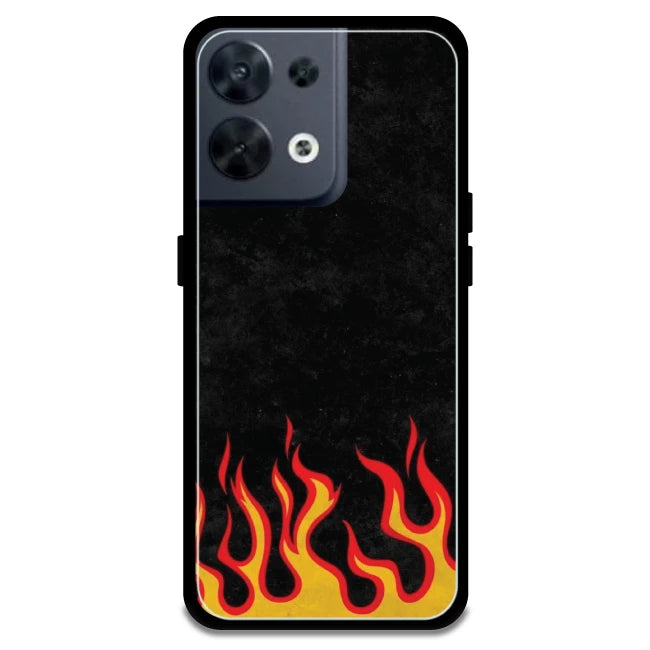 Low Flames - Armor Case For Oppo Models Oppo Reno 8 5G