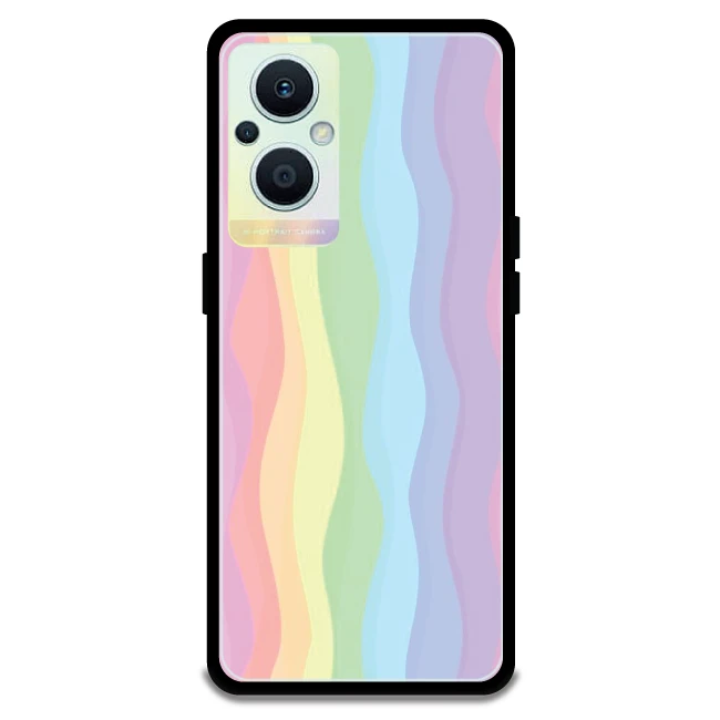 Pastel Rainbows - Armor Case For Oppo Models Oppo F21 Pro 5G