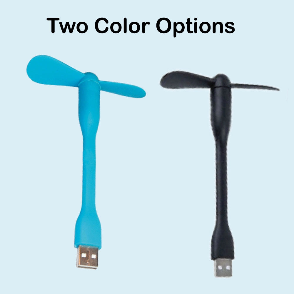 USB Powered Mini Fan Infographic