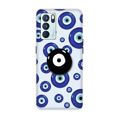 Evil Eye 4d acrylic case for oppo models