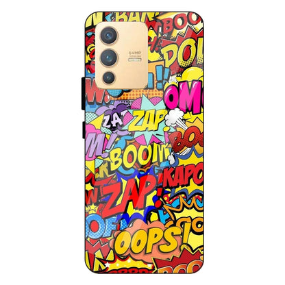 Comic Pop Art - Glass Case For Vivo Models