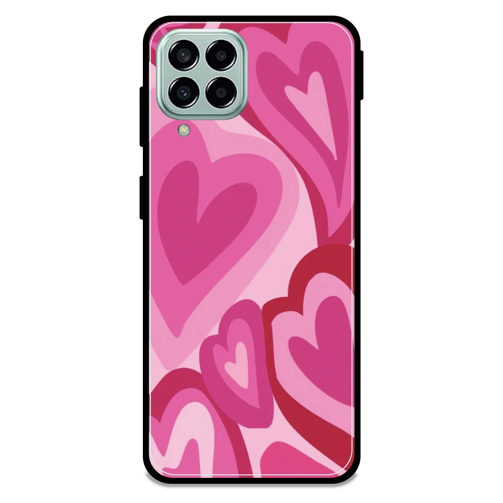 Pink Mini Hearts - Armor Case For Samsung Models Samsung M33 5G