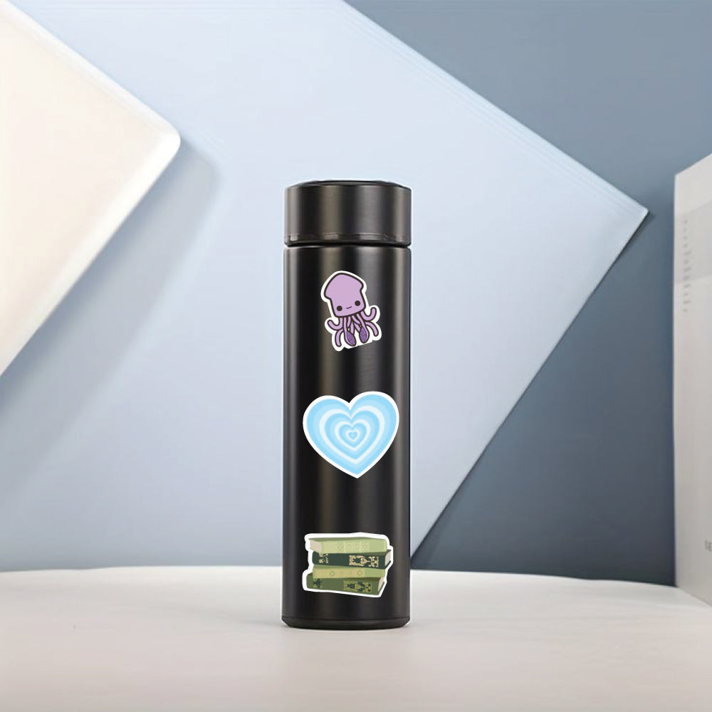 Y2K Aesthetic Sticker Bundle – 48 Waterproof Aesthetic Stickers for Phone Cases, Clear Covers, Journals, Scrapbooks & More