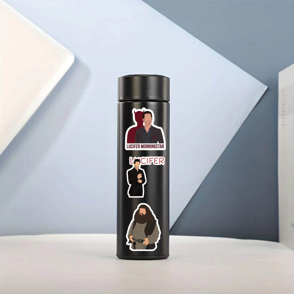 TV Series Stickers Pack – 42+ Pop Culture Waterproof Stickers Infographic