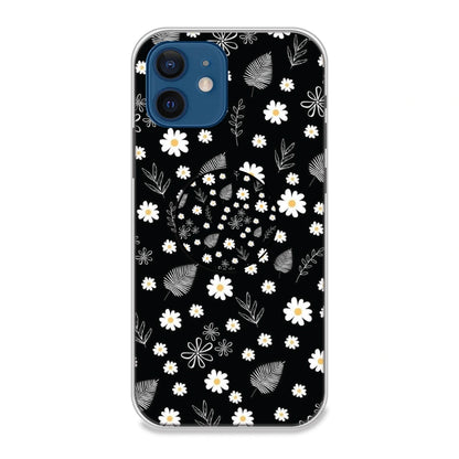 Daisies - Silicone Grip Case For Apple iPhone Models iPhone 12