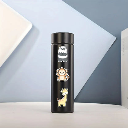 Cute Animal Stickers Pack – 42+ Kawaii Cartoon Stickers Infographic