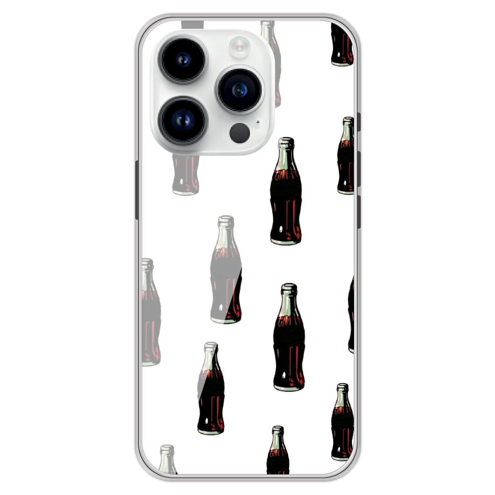 Soft Drinks - Clear Printed Case For Apple iPhone Models