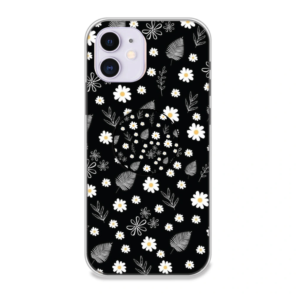 Daisies - Silicone Grip Case For Apple iPhone Models iPhone 11