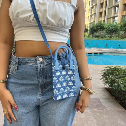 Jute Crossbody Sling Bag for Women Infographic