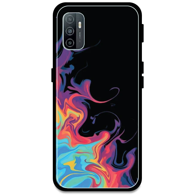 Rainbow Watermarble - Armor Case For Oppo Models Oppo A33