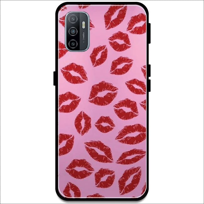 Kisses - Armor Case For Oppo Models Oppo A53 2020